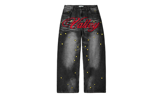 Cosmo Denim Pants "Black" VAL100