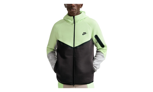 Tech Fleece Windrunner Full-Zip Jacket "Grey/Lime Green" HV0949 361