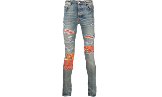 Vintage Bandana Artpatch Jean Clay Indigo "CLAY INDIGO" PS22MDS140 CLAY INDIGO