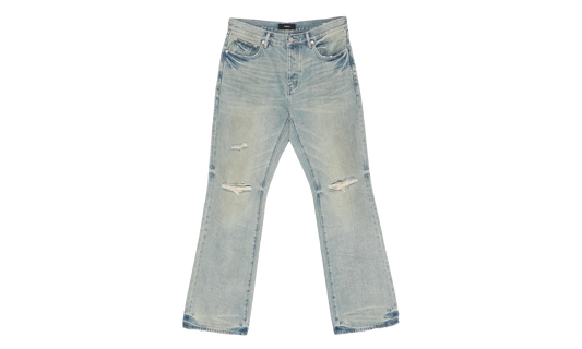 Dirty Fade Down Bootcut "Light Indigo" P026 DFDR525