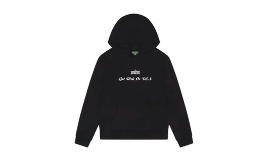 Get Rich or DEI Hoodie "Black" DT342