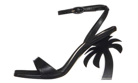 Beach Heels WMNS "Black" PWIH004S23LEA0011000