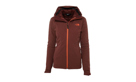 Thermoball Triclimate Jacket WMNS "Barolo Red Heather" A2TDK E0H