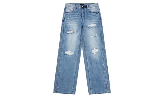Zed Straight Leg Jeans "Glacier Blue 3D Cross" MEXOD1249 J2118GBDCS