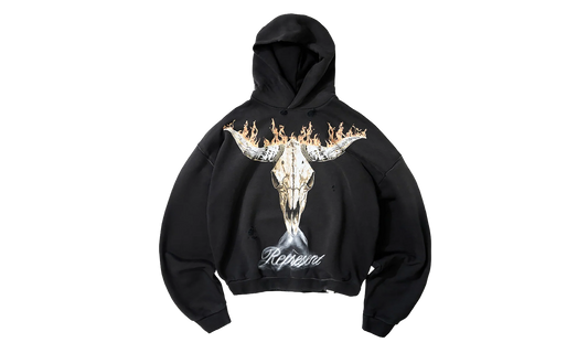 British Cowboys Pullover Hoodie "Black" MLM100610-04