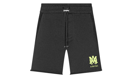 MA Logo Sweatshorts "Black / Lime" PF22MJP038 763