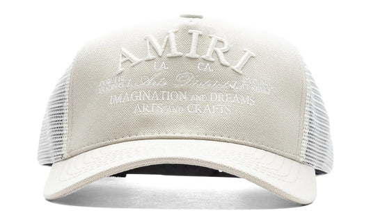Arts District Trucker Hat "Stone Grey" AW23MAH023 STON