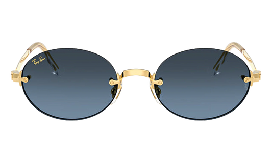 A$AP Rocky Rimless Oval "Arista / Blue Dark Grey" 0RB3929 001/S2