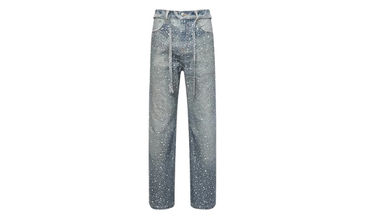 3D Printed Washed Swarovski Diamond Jean "Blue" BC24SSPT05 BLUE