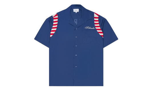 American Spirit Poplin Shirt "Navy" RHPS24SR01320302 NVY