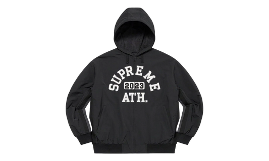 Applique Hooded Track Jacket "SS23 - Black" SU27077