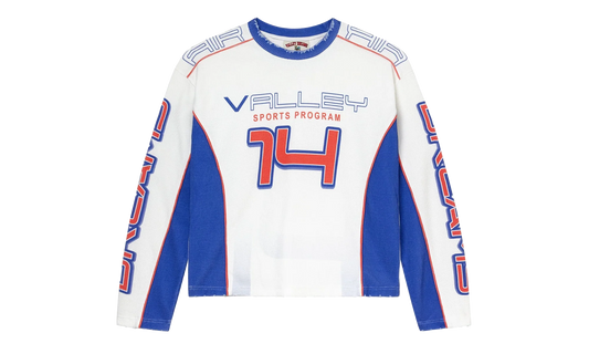 Air Force Thermal Sweatshirt "White / Blue" VAL114