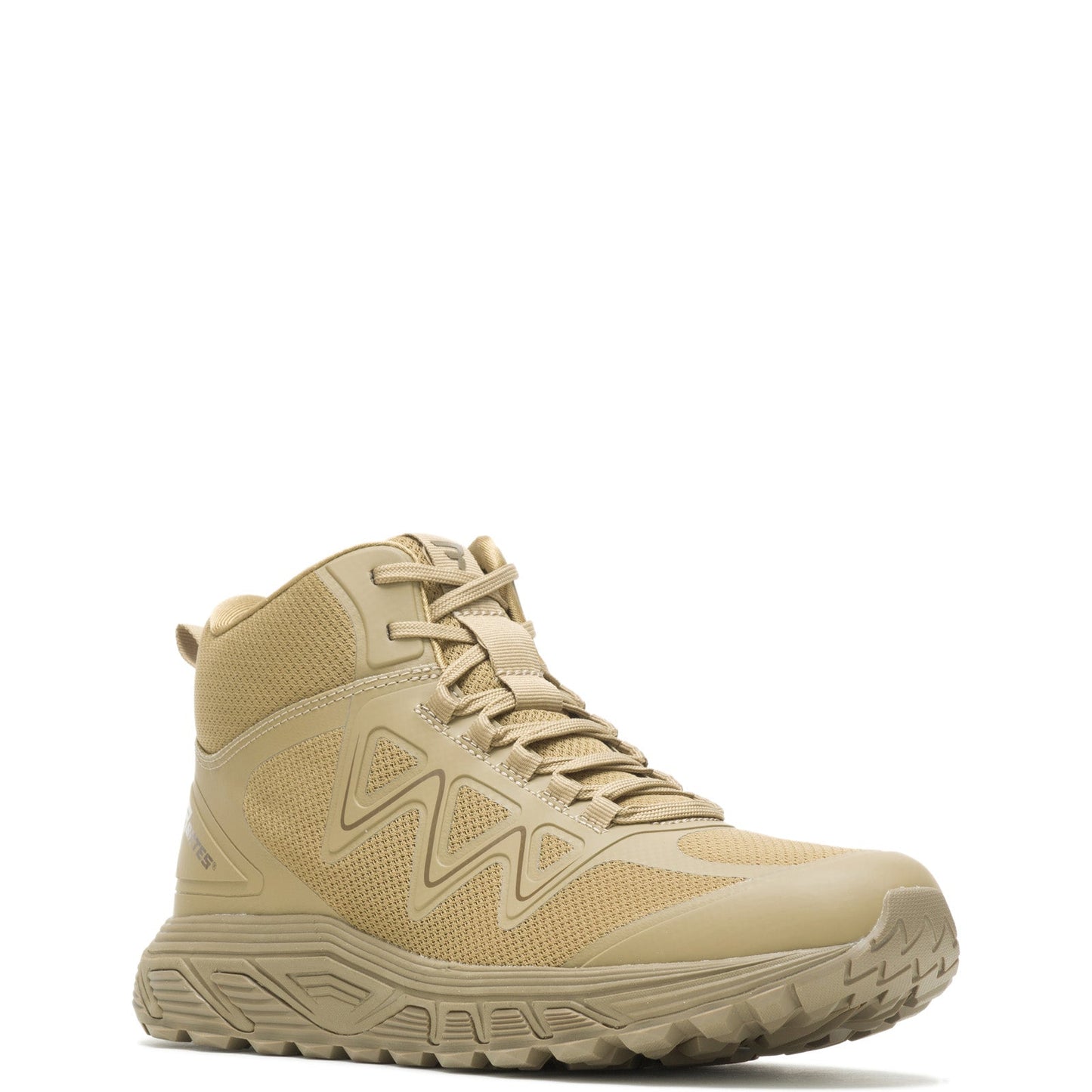 Bates Rush Mid E01042 Mens Brown Canvas Lace Up Tactical Boots