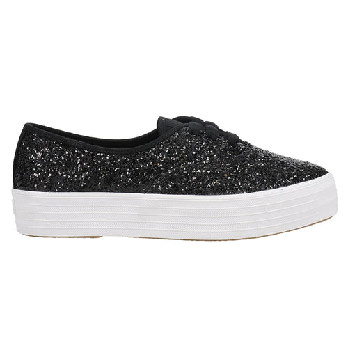 Point Glitter Celebrations Lace Up Sneakers