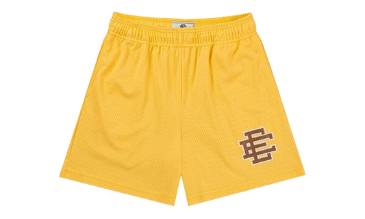 EE Basic Shorts "Cornsilk Yellow / Brown" EE249