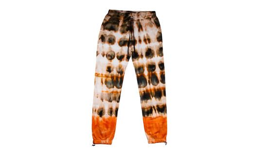 Tie Dye Sweatpants "Orange / Brown" PS22MJS010 665