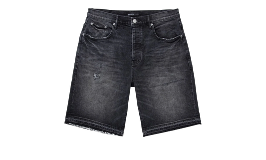 BLACK BLOWOUT RELAXED SHORTS "Black" P021 BBRH223