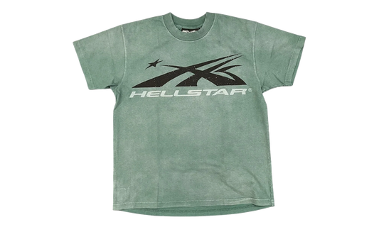 Classic Logo Rhinestones T-Shirt "Green" HSR284