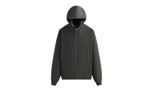 Double Weave Selfridge Zip Up Hoodie "Grey" KITH32