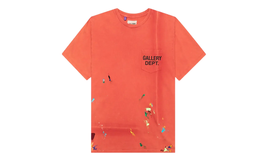 Vintage Logo Painted T-shirt "Red" GD025