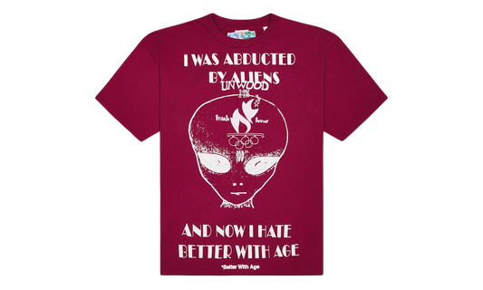 Abducted Tee "Wine" BWA29