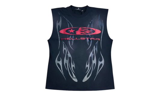 Flame Sleeveless T-Shirt "Grey" HSR191