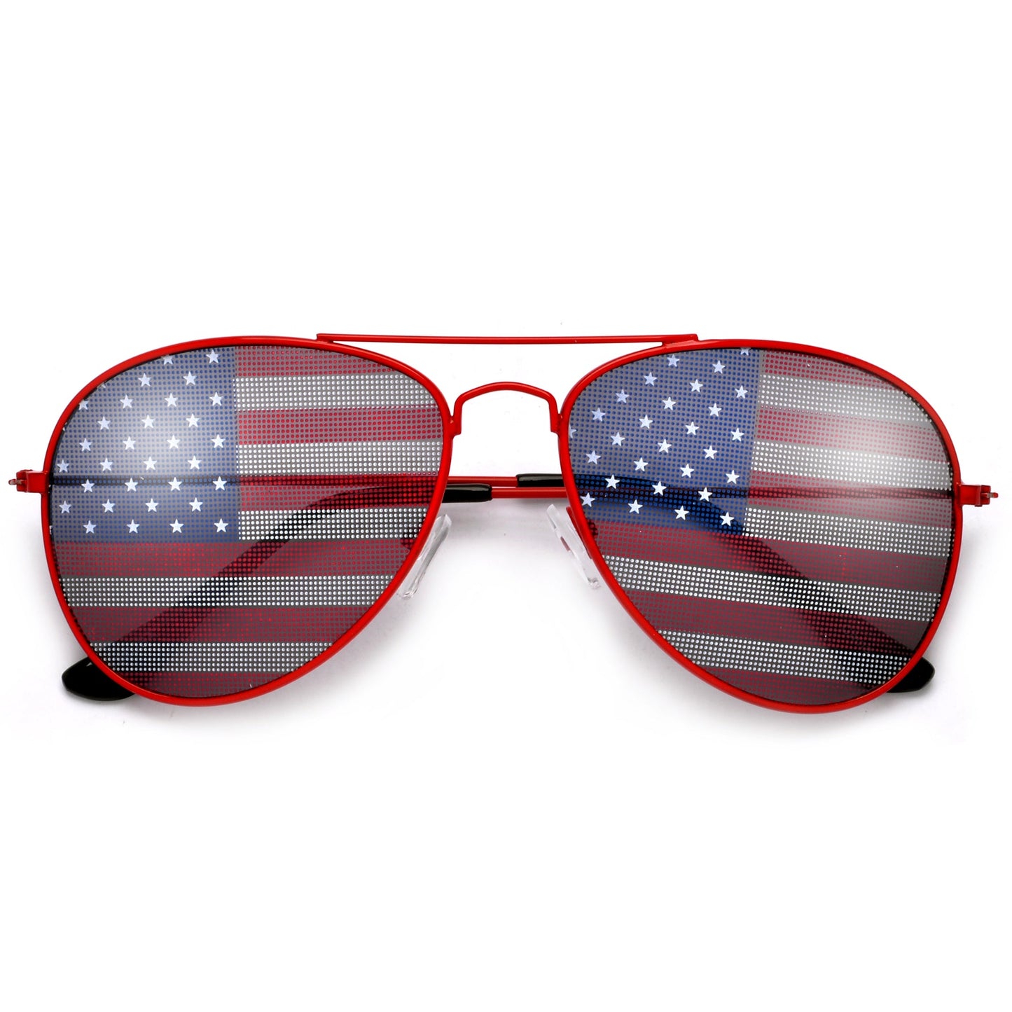 Patriotic U.S. Flag Aviator Sunglasses